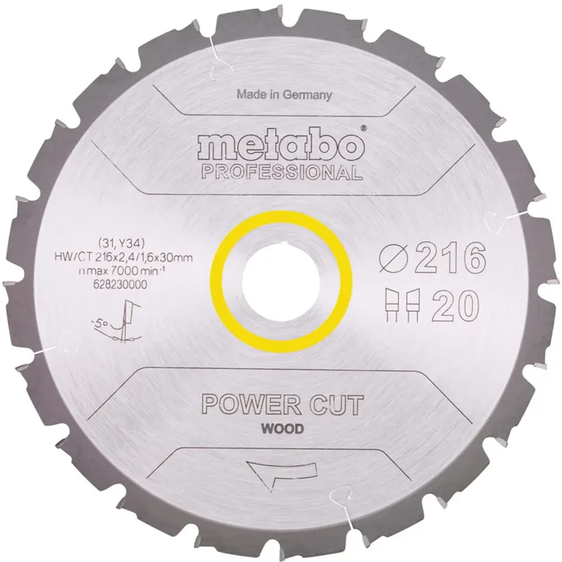 Metabo 628230000 Kreissägeblatt 216 mm 1 St. by Metabo – product image