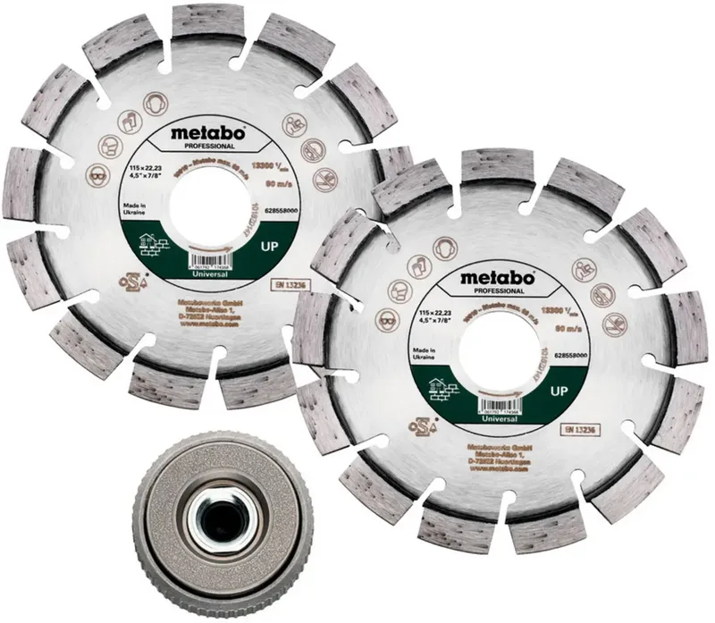 Metabo 628581000 Diamanttrennscheibe Durchmesser 115 mm Bohrungs-Ø 22.23 mm 1 St. de Metabo – image du produit