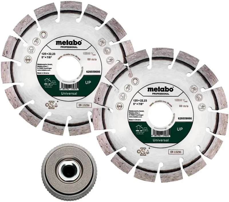Metabo 628582000 Diamanttrennscheibe Durchmesser 125 mm Bohrungs-Ø 22.23 mm 1 St. by Metabo – product image