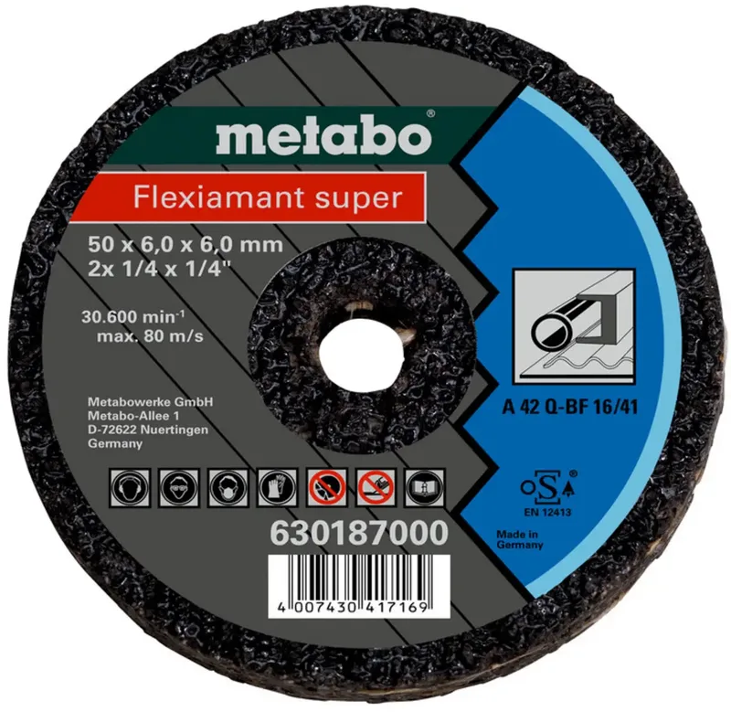 Metabo 630187000 Schruppscheibe gekröpft Bohrungs-Ø 6 mm 25 St. by Metabo – product image