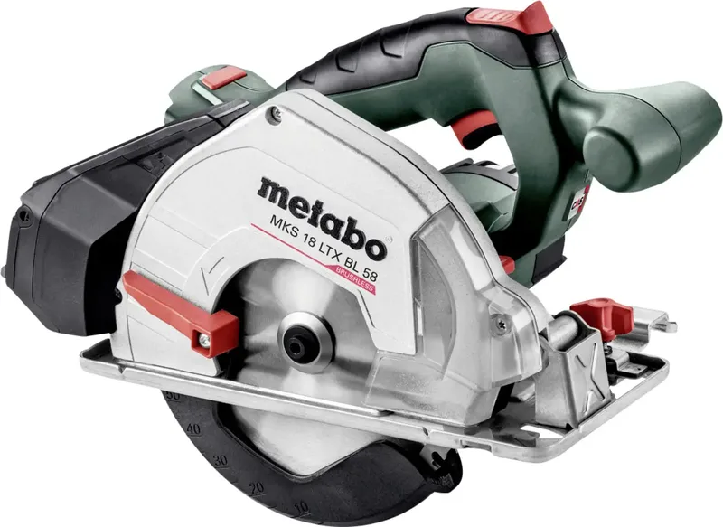 MKS 18 LTX BL 58 Akku-Handkreissäge Schnitttiefe max. (90°) 58 mm de Metabo – image du produit 1 sur 2