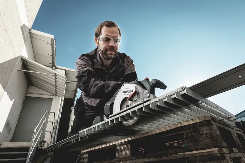MKS 18 LTX BL 58 Akku-Handkreissäge Schnitttiefe max. (90°) 58 mm de Metabo – image du produit 2 sur 2