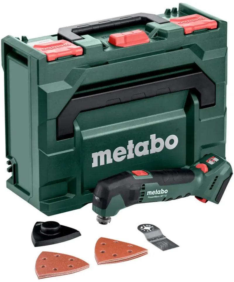 PowerMaxx MT 12 613089840 Akku-Multifunktionswerkzeug ohne Akku, ohne Ladegerät, inkl. Koffer 12 V Anzahl mitgelieferte Akkus 0 de Metabo – image du produit