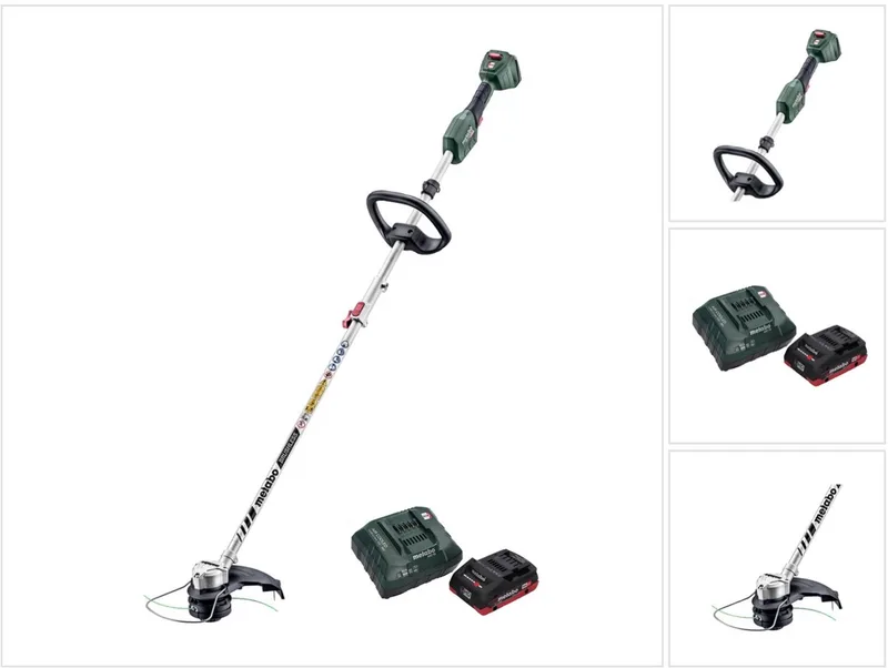 RTD 18 LTX BL 30 accu grastrimmer 18 V 30 cm borstelloos + 1x accu 4.0 Ah + lader von Metabo – Produktbild