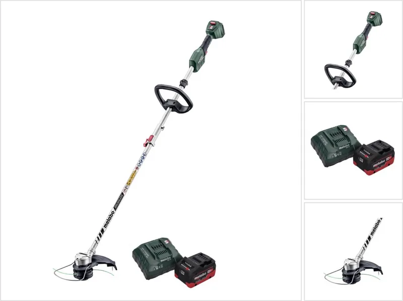 RTD 18 LTX BL 30 accu grastrimmer 18 V 30 cm borstelloos + 1x accu 5,5 Ah + lader fra Metabo – produktbillede