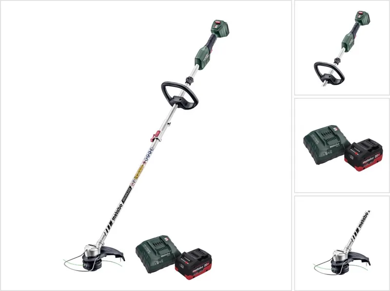 RTD 18 LTX BL 30 accu grastrimmer 18 V 30 cm borstelloos + 1x accu 8.0 Ah + lader de Metabo – image du produit