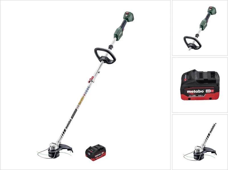 RTD 18 LTX BL 30 accu grastrimmer 18 V 30 cm borstelloos + 1x accu 8.0 Ah - zonder lader van Metabo – productafbeelding