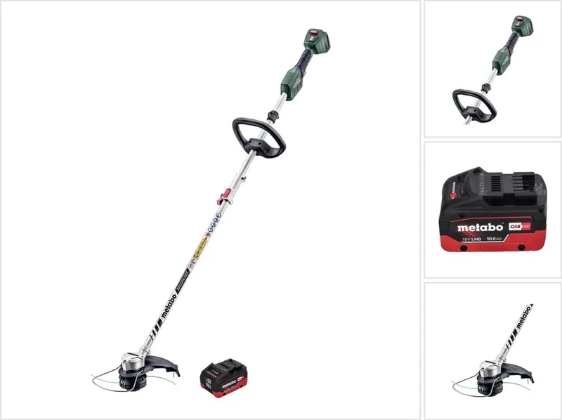 RTD 18 LTX BL 30 accu grastrimmer 18 V 30 cm borstelloos + 1x accu 10.0 Ah - zonder lader von Metabo – Produktbild