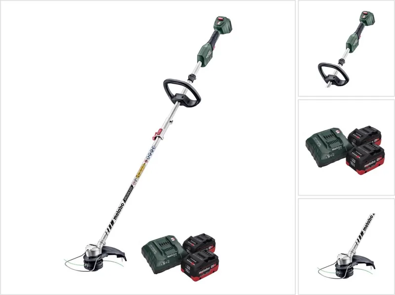 RTD 18 LTX BL 30 accu grastrimmer 18 V 30 cm borstelloos + 2x accu 10.0 Ah + lader van Metabo – productafbeelding