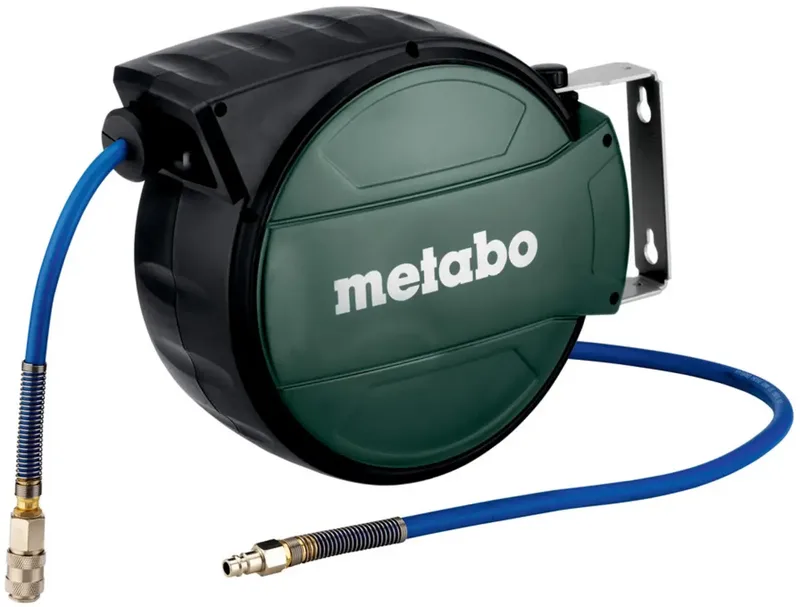 SA 210 Pneumatische slanghaspel 8 m 15 bar Muurbevestiging von Metabo – Produktbild 1 von 2
