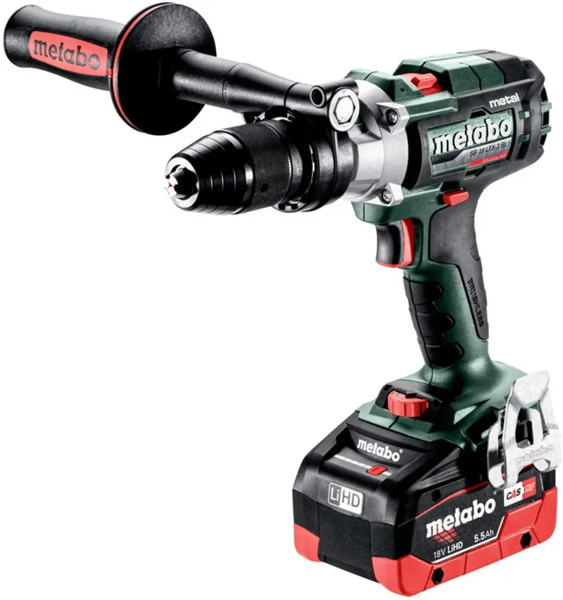 SB 18 LTX-3 BL I Metal 603183660 Akku-Schlagschrauber 130 Nm 18 V Anzahl mitgelieferte Akkus 2 LiHD bürstenlos, inkl. 2. Akku, inkl. Koffer, inkl. de Metabo – image du produit
