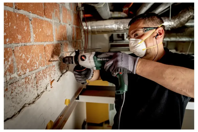 SBE 800-2 - Klopboormachine - 800W - Vario Elektronica - Zeskant Spindel von Metabo – Produktbild 2 von 2