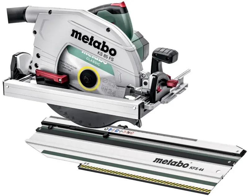 Set KS 85 FS Handkreissäge-Führungsschiene Schnitttiefe max. (90°) 85 mm de Metabo – image du produit