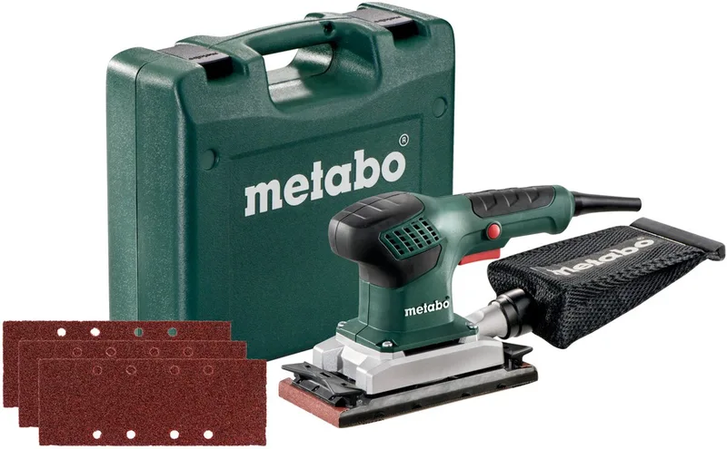 SR 2185 Vlakschuurmachine Set - 10- dlg. Schuurbladen - 691010000 by Metabo – product image