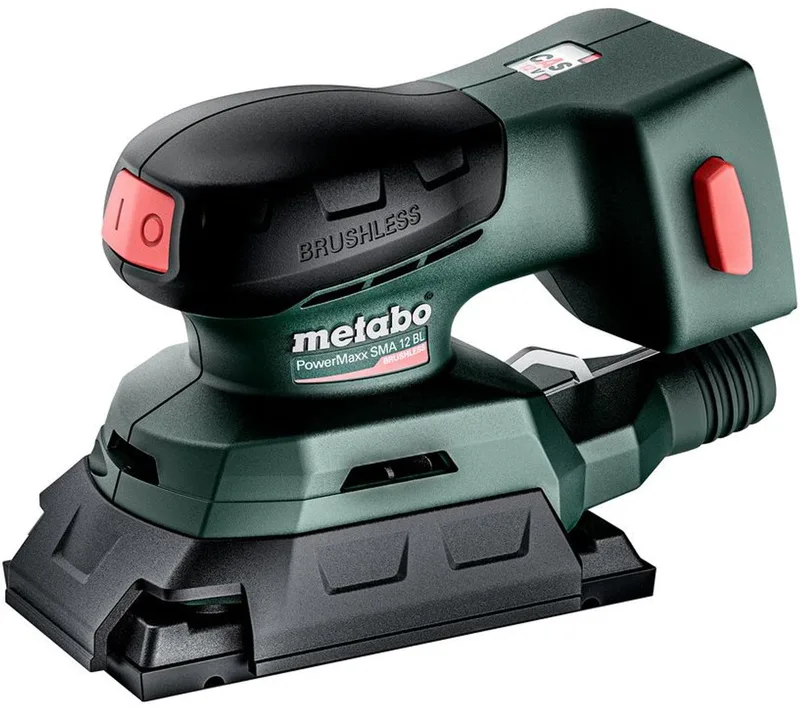 PowerMaxx SRA 12 BL 602036840 Ponceuse excentrique sans fil sans batterie 12 V 80 x 130 mm de Metabo – image du produit