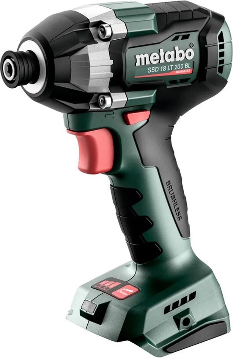 SSD 18 LT 200 BL 602397850 Clé à chocs sans fil 200 Nm 18 V sans batterie de Metabo – image du produit