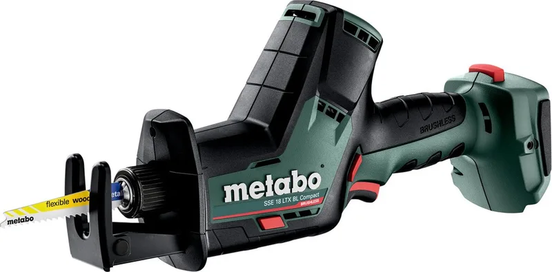 SSE 18 LTX BL COMPACT Accu-reciprozaag 18V | Body in Metabox de Metabo – image du produit