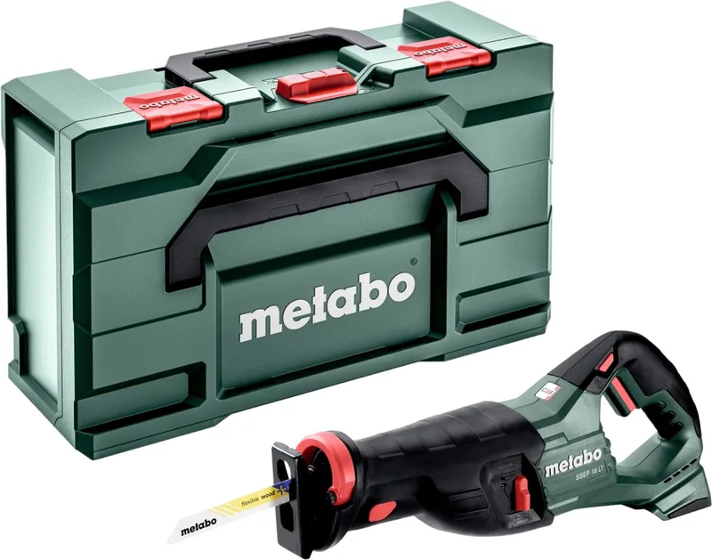 SSEP 18 LT Accu Reciprozaag 18V | excl. accu's en lader | in metabox van Metabo – productafbeelding 1 van 6