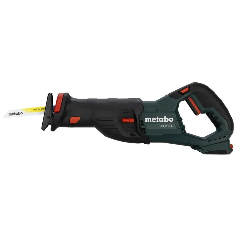 SSEP 18 LT Accu Reciprozaag 18V | excl. accu's en lader | in metabox van Metabo – productafbeelding 2 van 6