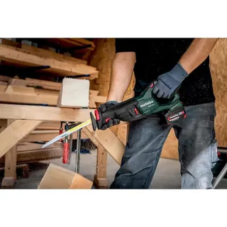 SSEP 18 LT Accu Reciprozaag 18V | excl. accu's en lader | in metabox van Metabo – productafbeelding 4 van 6