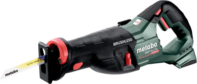 Akku-Säbelsäge SSEP 18 LT BL (601617850) Karton von Metabo – Produktbild