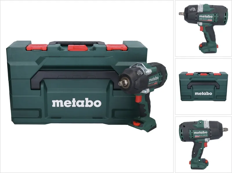 SSW 18 LTX 1450 BL Accu-slagschroevendraaier/-slagmoersleutel 18V; metaBOX 145 L de Metabo – image du produit