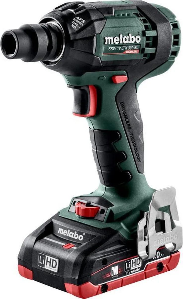 Kabellos Ssw 18 Ltx 300 Bl Schlagschrauber Mit Akku Und Ladegerät von Metabo – Produktbild 1 von 3