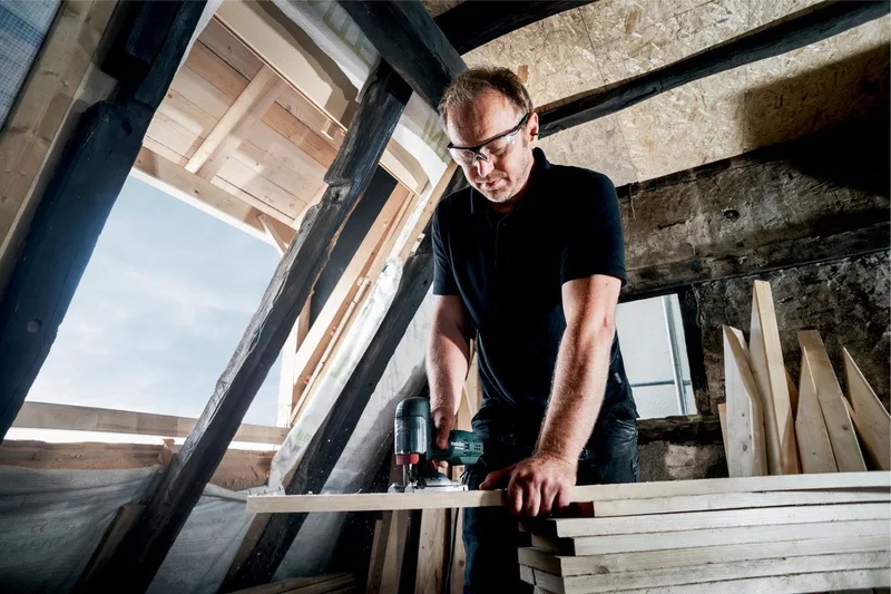 STE 100 QUICK SET Decoupeerzaag incl. 20 decoupeerzaagbladen in koffer - 710W - T-greep - variabel von Metabo – Produktbild