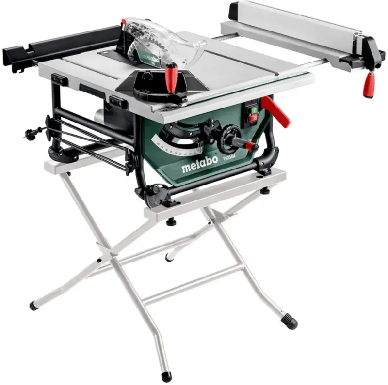 TS 254 M + Stand TSU Tafelcirkelzaag 254 mm 1500 W 230 V de Metabo – image du produit 1 sur 2