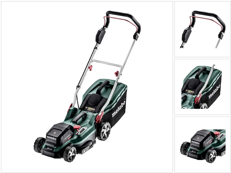 Tuinapparatuur - 26 V ACCU grasmaaier, 36 cm bereik, zonder accu, laders 601716850 de Metabo – image du produit