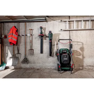Tuinapparatuur - 26 V ACCU grasmaaier, 46 cm bereik, zonder accu, laders 601606850 van Metabo – productafbeelding 6 van 6