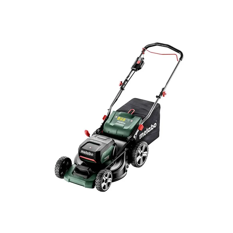 Tuinapparatuur - 26 V ACCU grasmaaier, 46 cm bereik, zonder accu, laders 601606850 van Metabo – productafbeelding 2 van 6