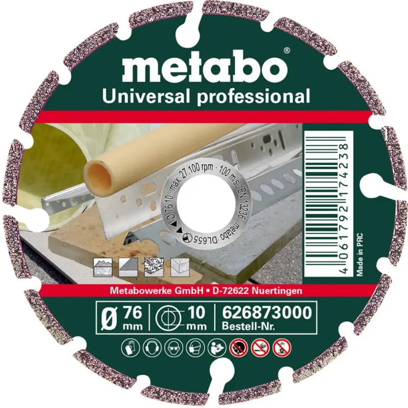 UP Professional 626873000 Diamanttrennscheibe 76 mm 1 St. von Metabo – Produktbild