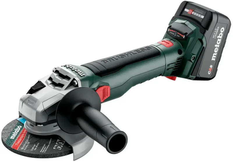 Meuleuse dangle sans fil Metabo W 18 LT BL 11-125 613052510 125 mm 18 V 4.0 Ah de Metabo – image du produit