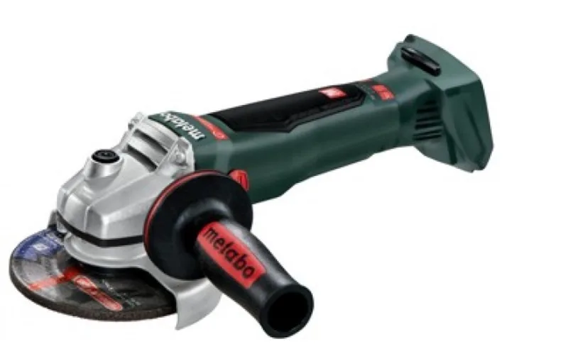 WB 18 LTX BL 125 QUICK 18V Li-Ion Accu haakse slijper body in metaBOX - 125mm - koolborstelloos fra Metabo – produktbillede