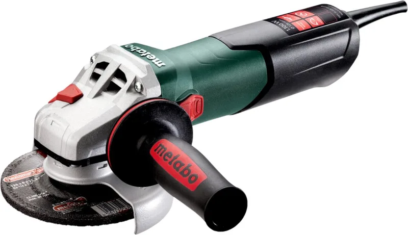 WEV 11-125 Quick Haakse slijper - 1100W - 125mm by Metabo – product image