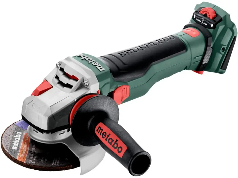 WVB 18 LTX BL 15-125 Quick 601731840 Akku-Winkelschleifer 125 mm bürstenlos, inkl. Koffer, ohne Akku, ohne Ladegerät 18 V de Metabo – image du produit