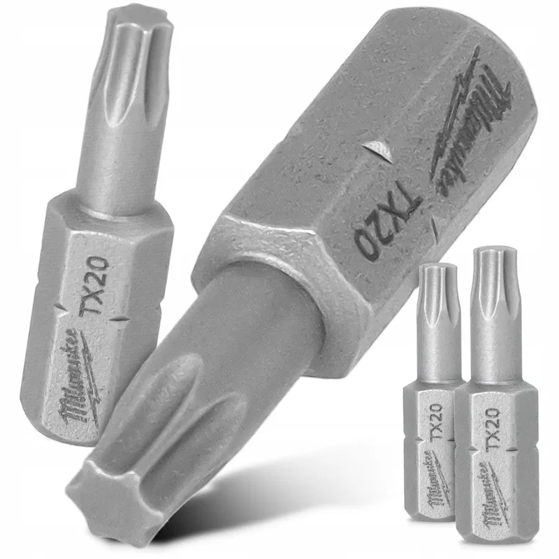2x TX20 Torx Bit 25mm Magnetisch - Duurzaam S2 Staal by Milwaukee – product image