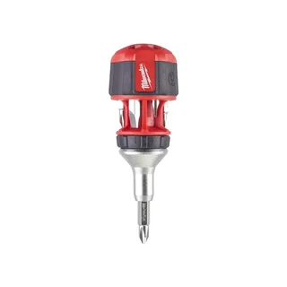 4932471868 Schroevendraaier 8 in 1 ratelend 8 in 1 Compact Ratcheting Multi-bit Screwdriver - 1pc by Milwaukee, Blue – product image 3 of 3