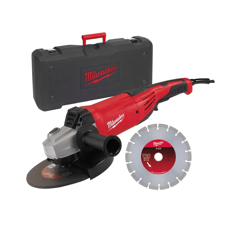 AG 22-230 Diamantset Haakse Slijpmachine 2200 W in koffer - 4933440292 de Milwaukee – image du produit