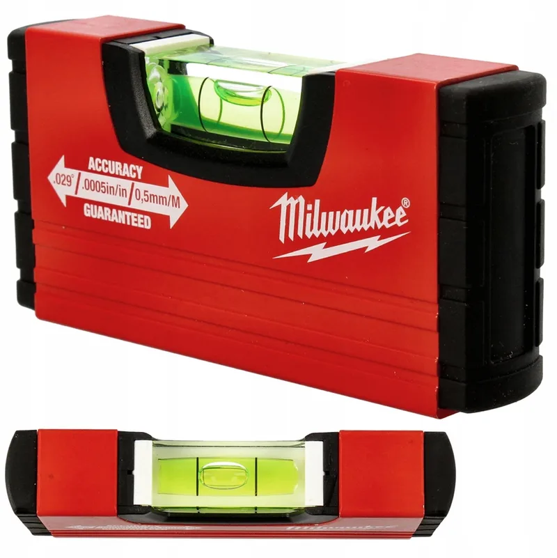 Aluminium Waterpas 10 cm - Compact en Precisie by Milwaukee – product image