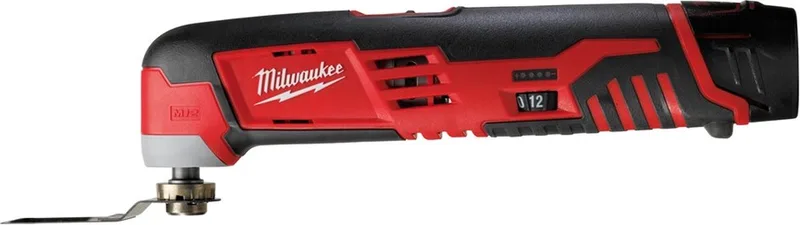 C12 MT-202B 12V Li-Ion Accu multitool set (2x 2.0Ah accu) + 8 delige accessoireset in tas - variabel von Milwaukee – Produktbild
