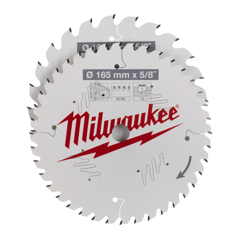 Cirkelzaagblad hout Twin Pack 165 x 24T/40T (4932471311 + 4932471312) - 4932479837 von Milwaukee – Produktbild