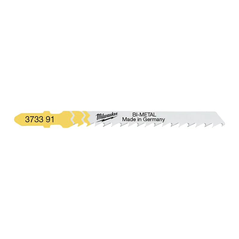 Decoupeerzaagblad hout T 144 DF snel 75 x 4 mm Bi-metaal (5 stuks) - 4932373391 de Milwaukee – image du produit