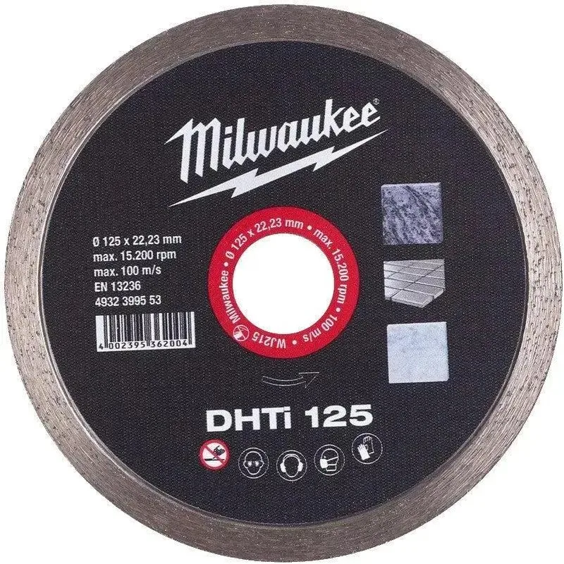 DHTi 125 x 22,23 x 2,1 mm Diamantschijf - 4932399553 von Milwaukee – Produktbild