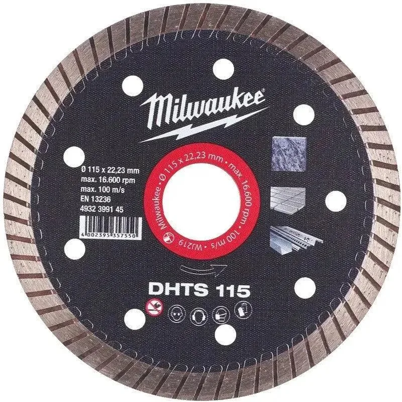 DHTS 115 x 22,23 x 1,2 mm Diamantschijf - 4932399145 von Milwaukee – Produktbild