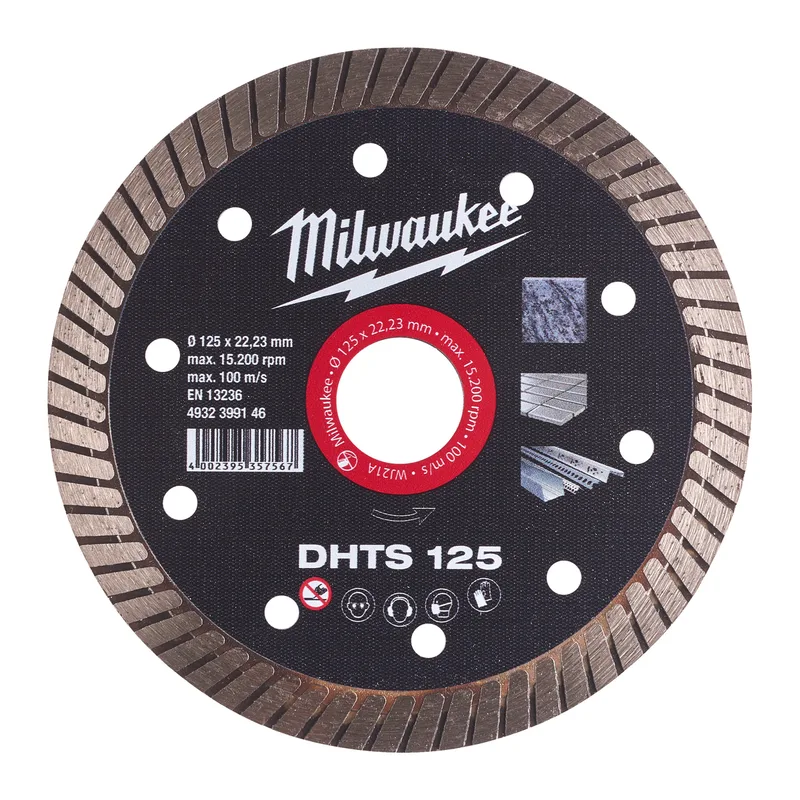 DHTS 125 x 22,23 x 1,2 mm Diamantschijf - 4932399146 fra Milwaukee – produktbillede