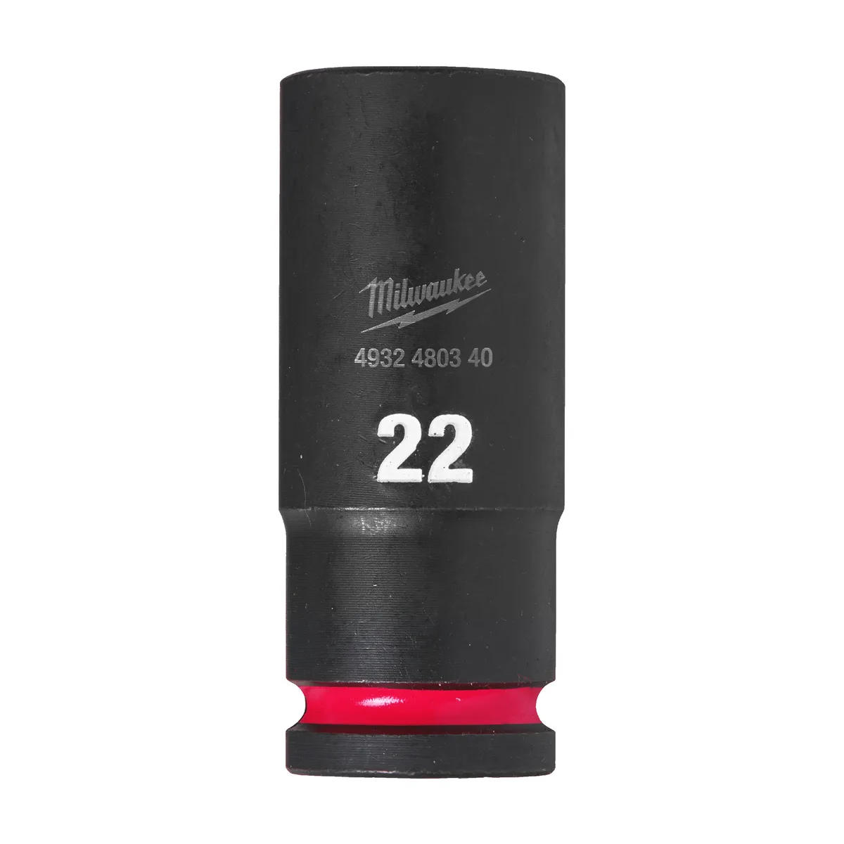 Dop SHOCKWAVE 1/2" lang 22mm - 4932480340 från Milwaukee – produktbild