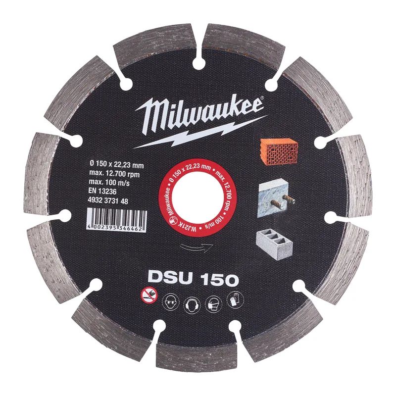 DSU 150 x 22,23 x 2,4 mm Diamantschijf - 4932373148 von Milwaukee – Produktbild