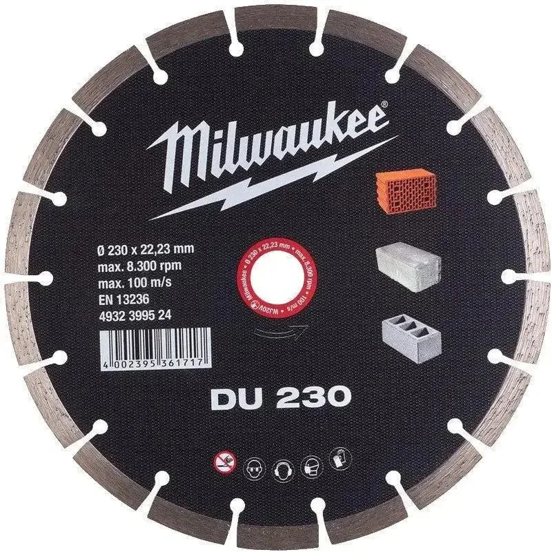 DU 230 x 22,23 x 2,6 mm Diamantschijf - 4932399524 von Milwaukee – Produktbild